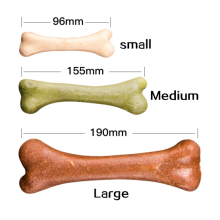 Gros os de chien avec différents styles